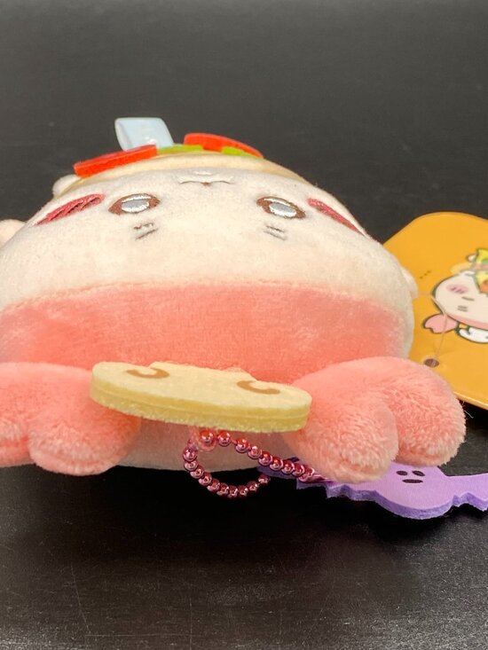 Chiikawa Furuhonya Pizza Mascot Key Chain Plush Doll Halloween NWT - Picture 10 of 13